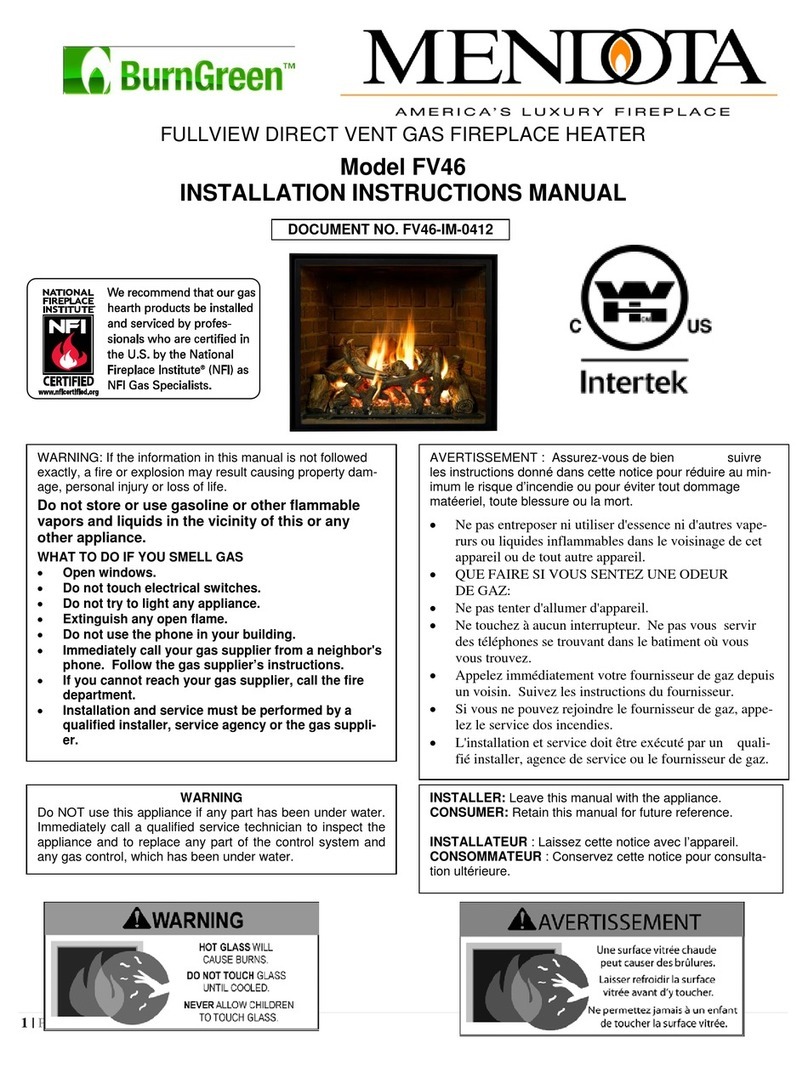 Mendota FV46 Installation instructions manual Mendota FV46 Installation instructions manual