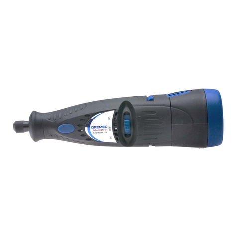 Dremel 750 User manual
