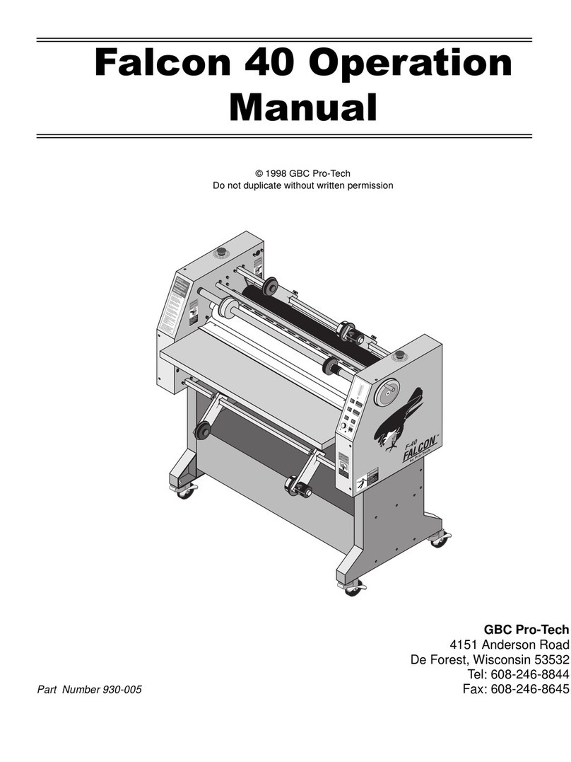 Falcon F-40 Operator's manual