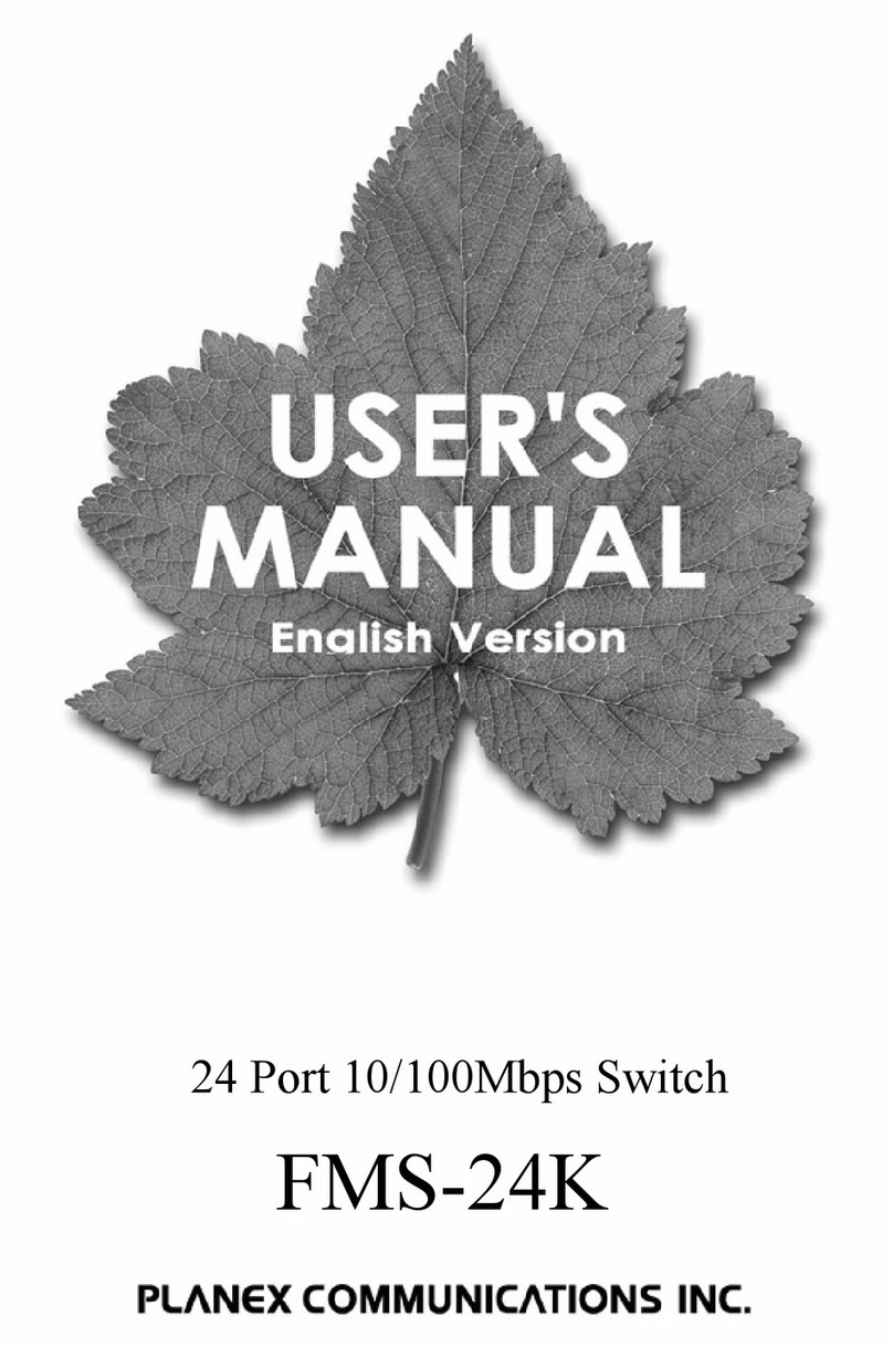 Planex FMS-24K User manual
