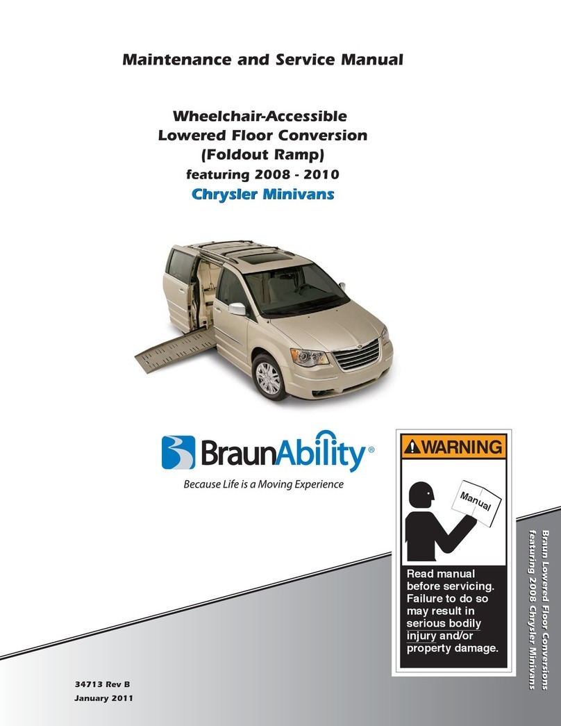 BraunAbility Foldout Ramp Manual