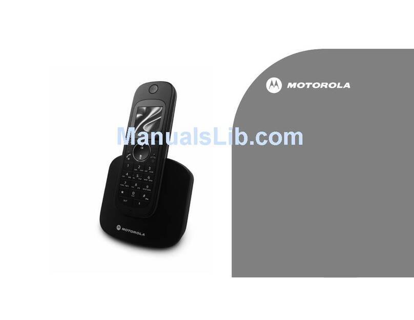 Motorola D1101 user manual