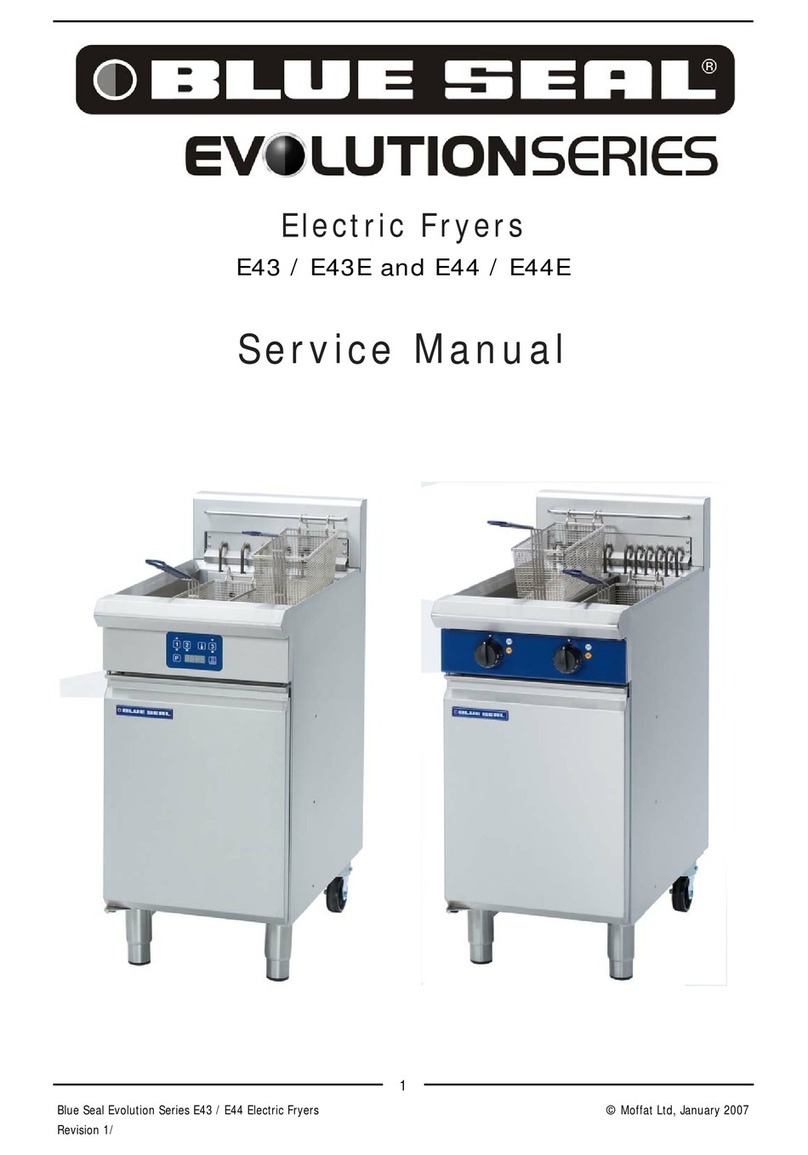 Blue Seal Fast-Fri E43 Service manual