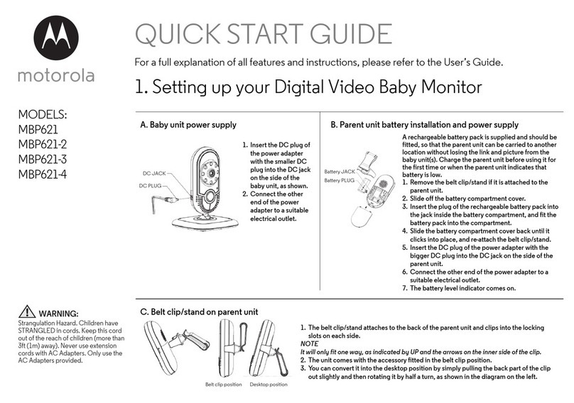 Motorola MBP621 User manual