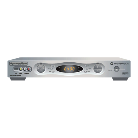 Motorola DCT6412 DUAL-TUNER DVR AND HD SET-TOP - MICROSOFT... User manual Motorola DCT6412 DUAL-TUNER DVR AND HD SET-TOP - MICROSOFT... User manual