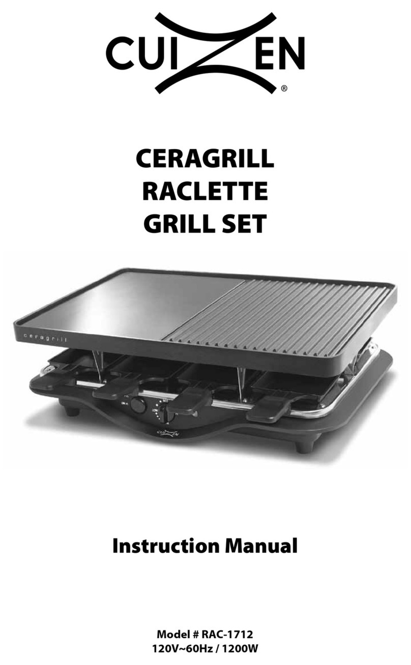 Cuizen RAC-1712 instruction manual