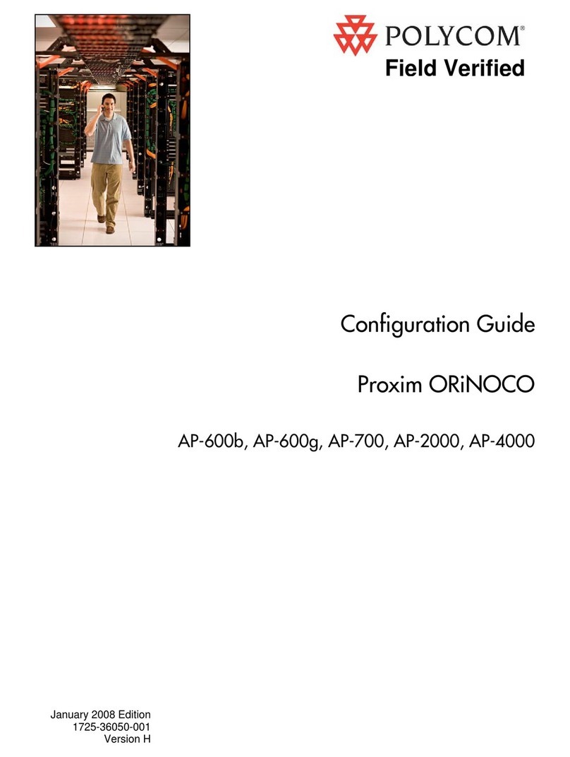Proxim ORINOCO AP-600B User manual Proxim ORINOCO AP-600B User manual