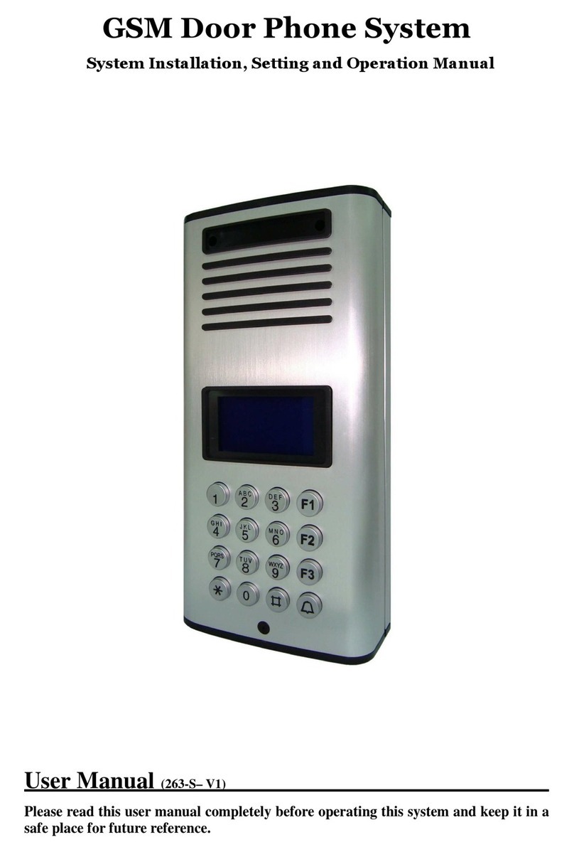Voyager DP-263-S Installation and operation manual