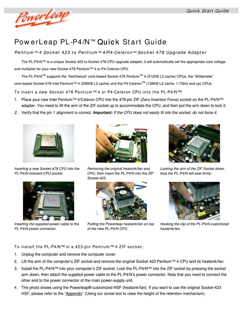 Powerleap PL-P4 User manual
