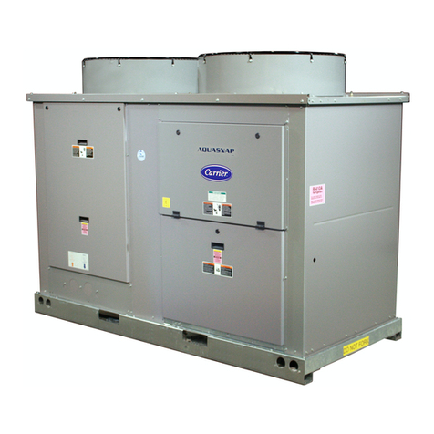 Carrier Aquasnap 30RAP070 Operation manual