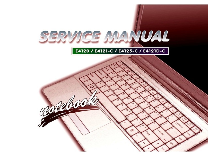 Clevo E4120 Service manual
