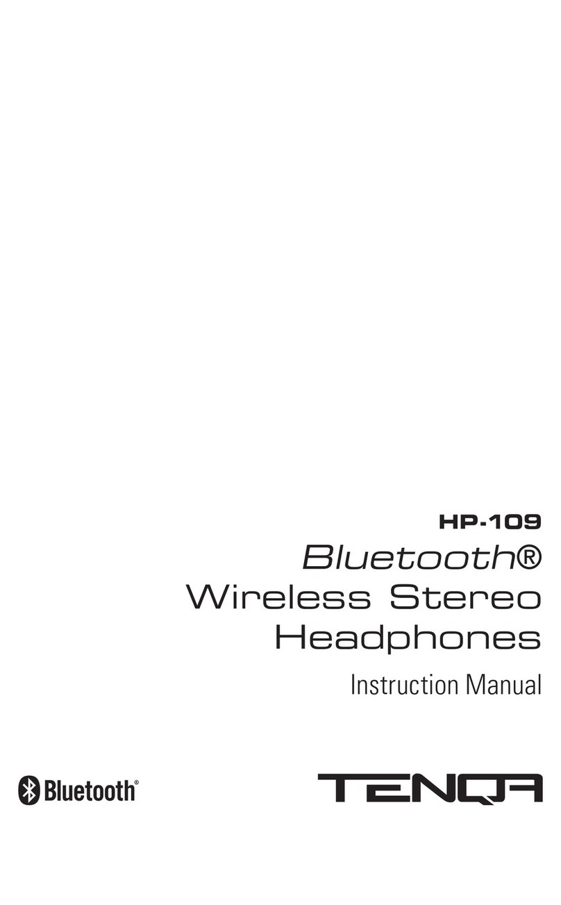 Tenqa HP-109 instruction manual