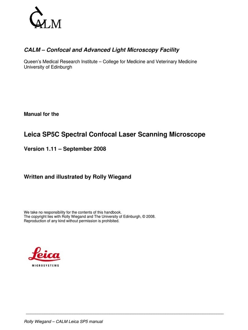 Leica SP5C User manual