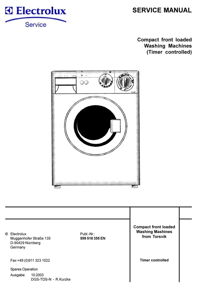 Electrolux Compact front series User manual Electrolux Compact front series User manual