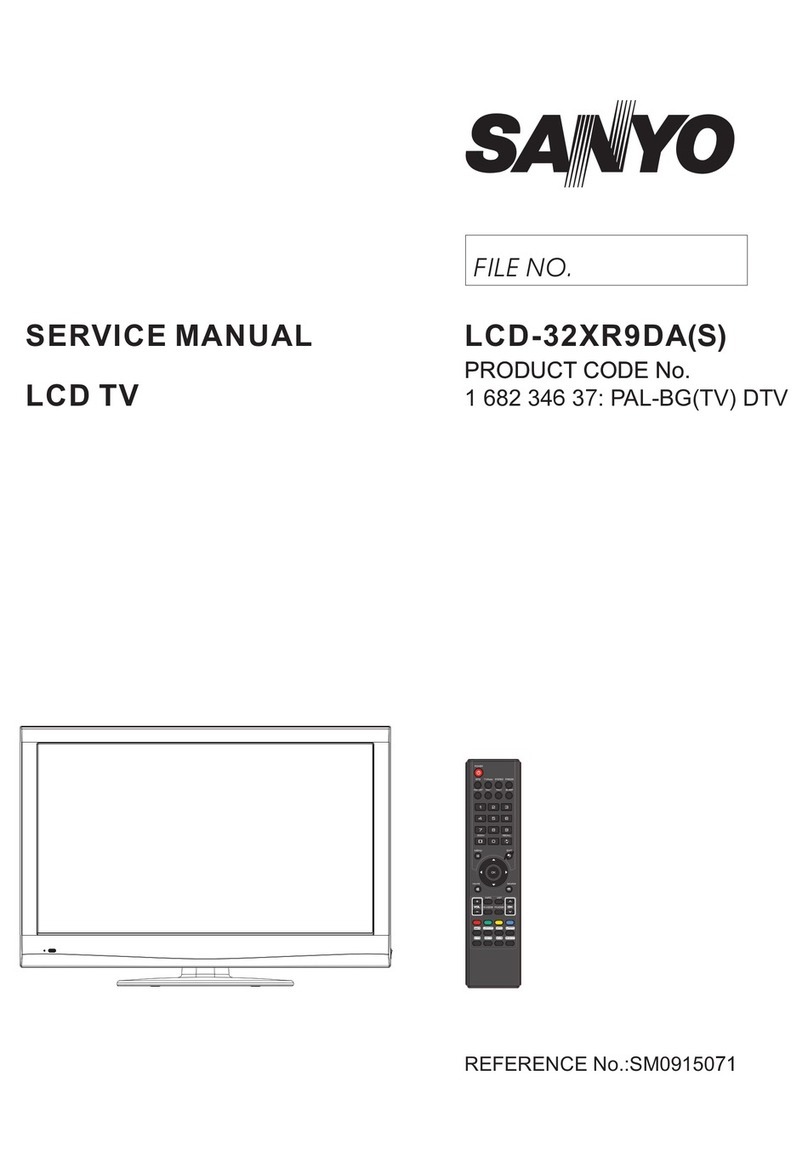 Sanyo LCD-32XR9DA User manual