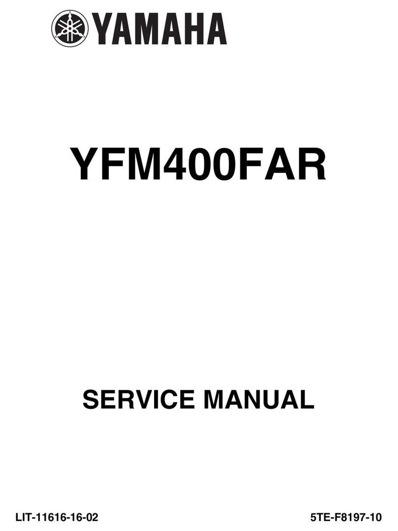 Yamaha YFM400FAR User manual