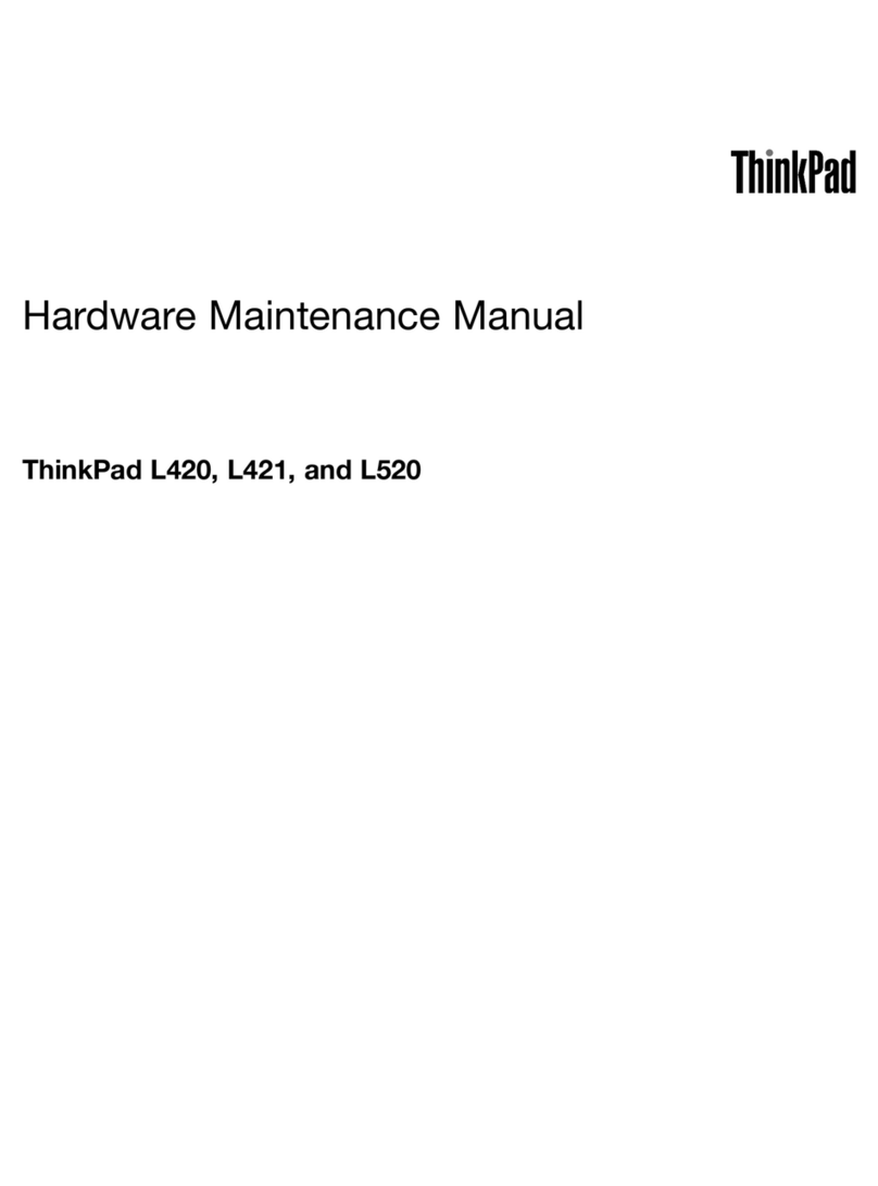 Lenovo THINKPAD L420 Owner's manual
