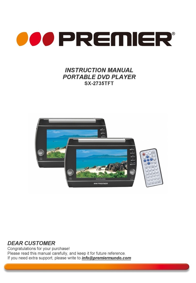 Premier SX-2735TFT instruction manual
