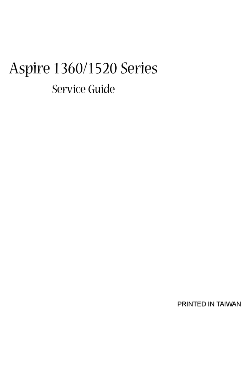 Acer Aspire 1360 Series Service guide
