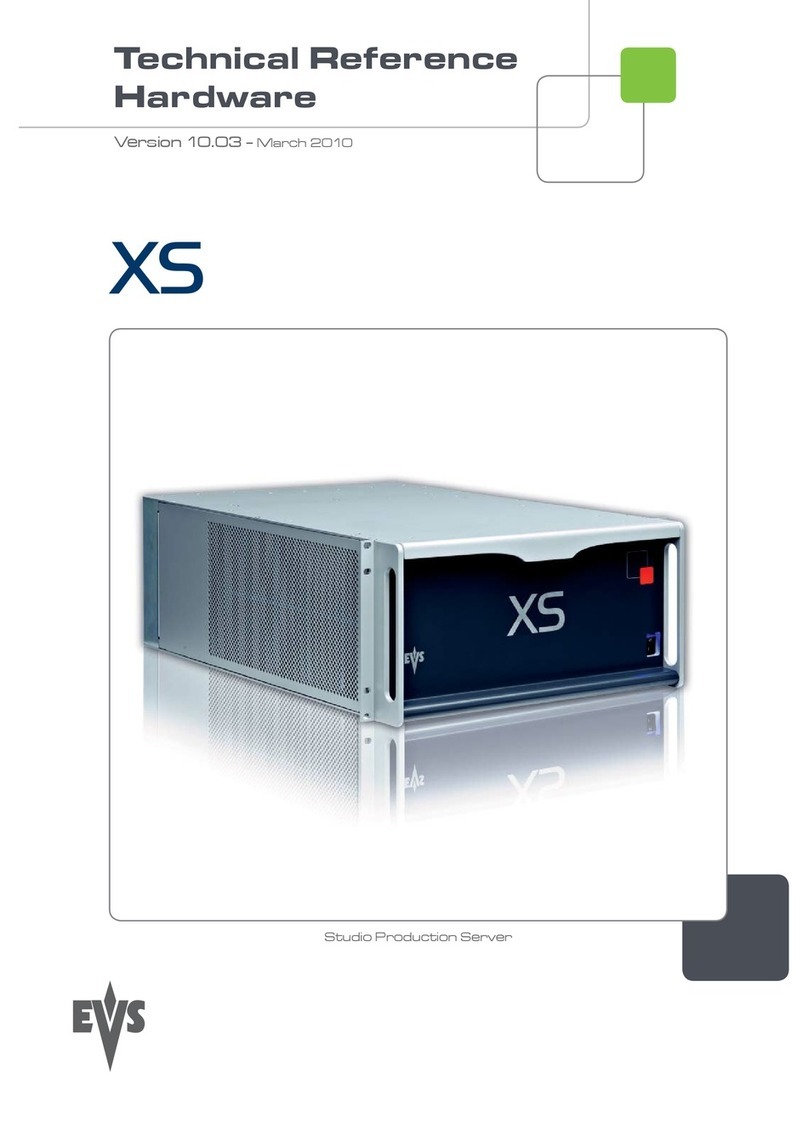 EVS XS Use and care manual