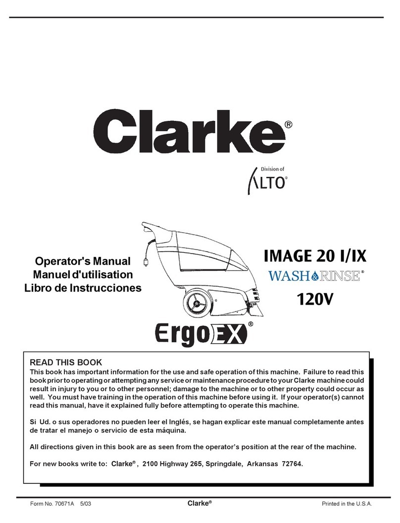 Clarke Image 20 I User manual