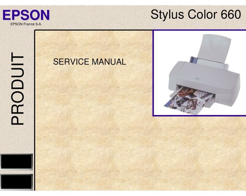 Epson Stylus Color 660 User manual