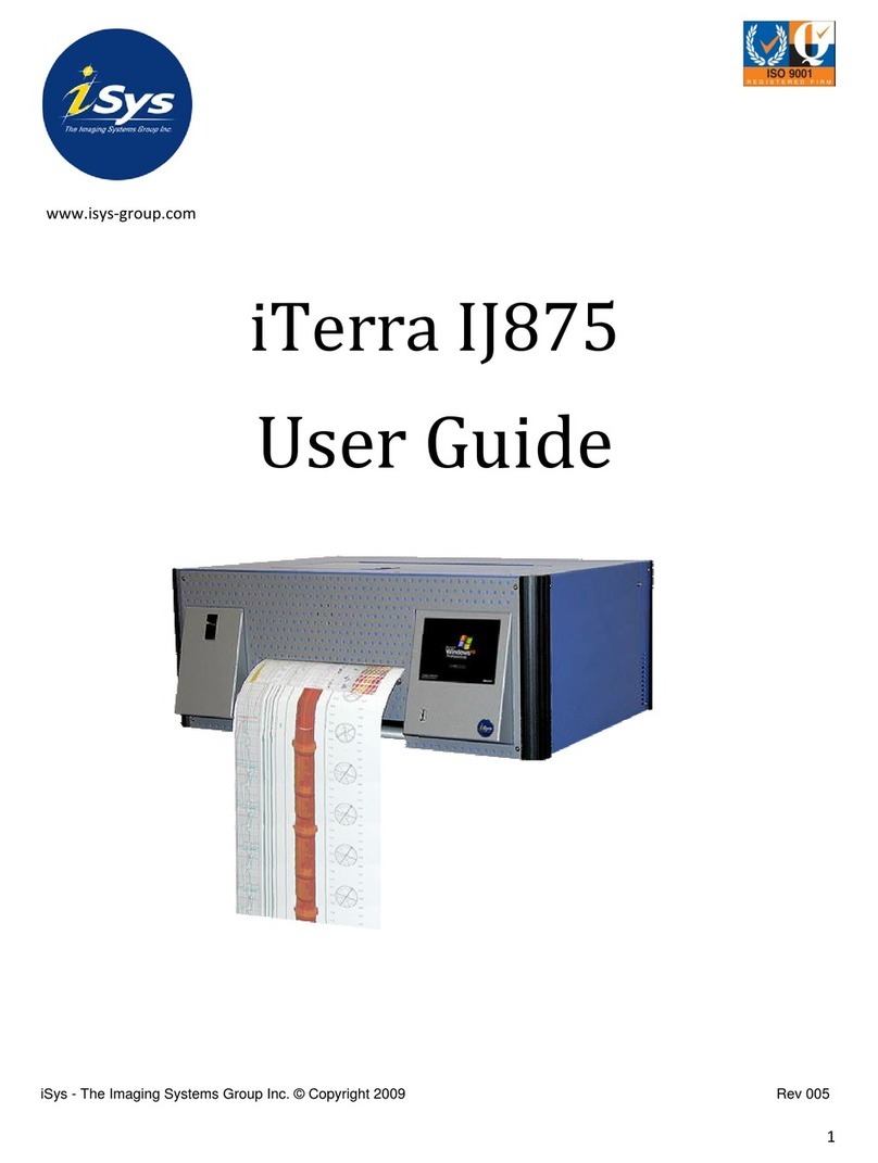 iSys iTerra IJ875 User manual