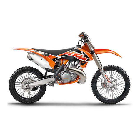 KTM 125 SX EU 2015 User manual