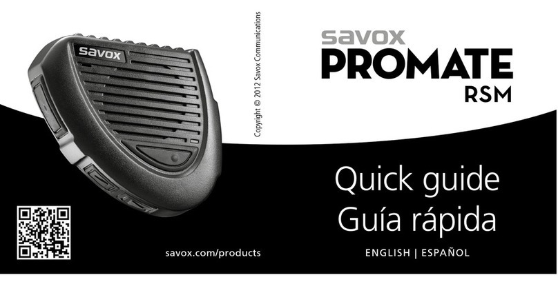 Savox BTR-155 quick guide