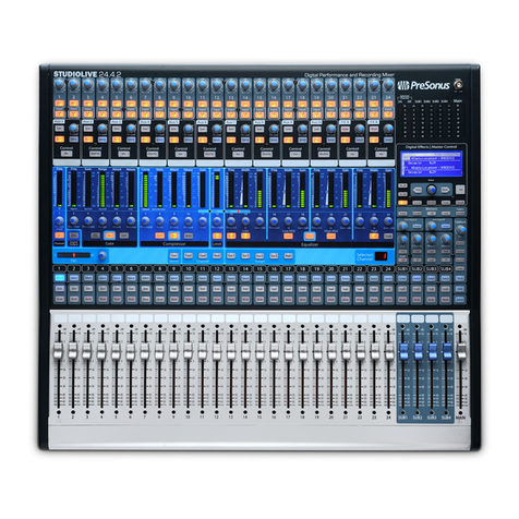 PRESONUS StudioLive24.4.2 owner's manual