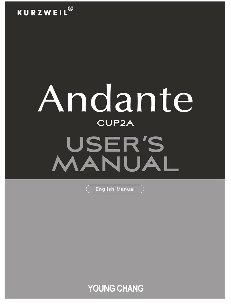 Kurzweil CUP2A User manual