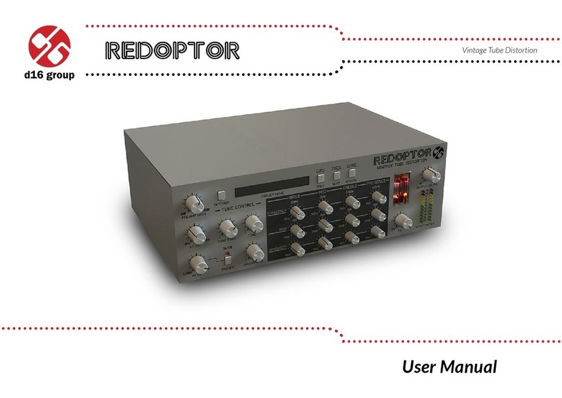 D16 Group Redoptor user manual