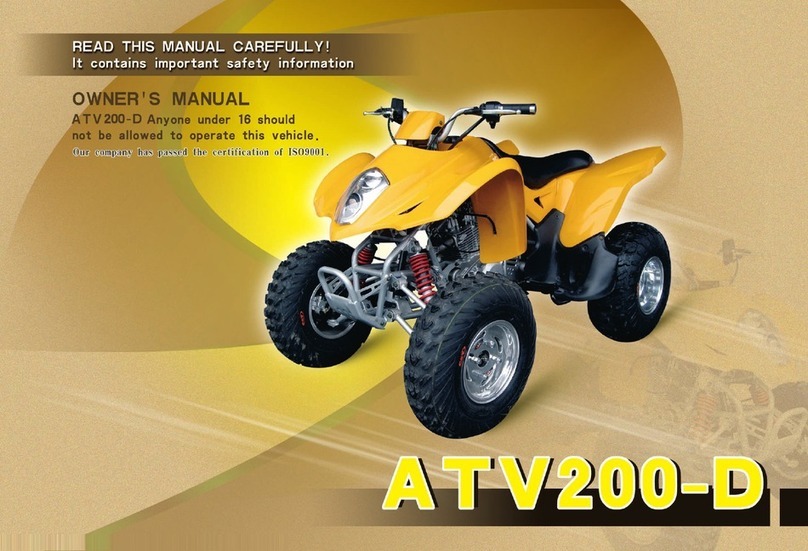 Baltmotors ATV200-D owner's manual