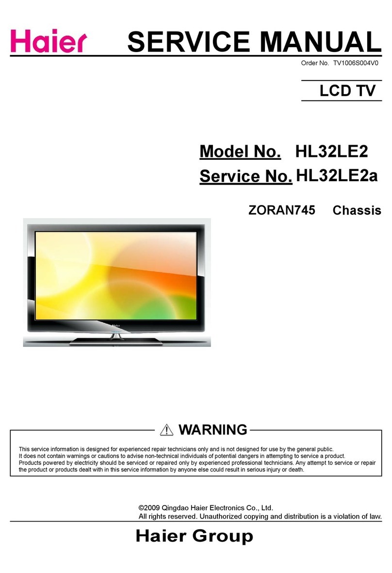 Haier HL32LE2 User manual