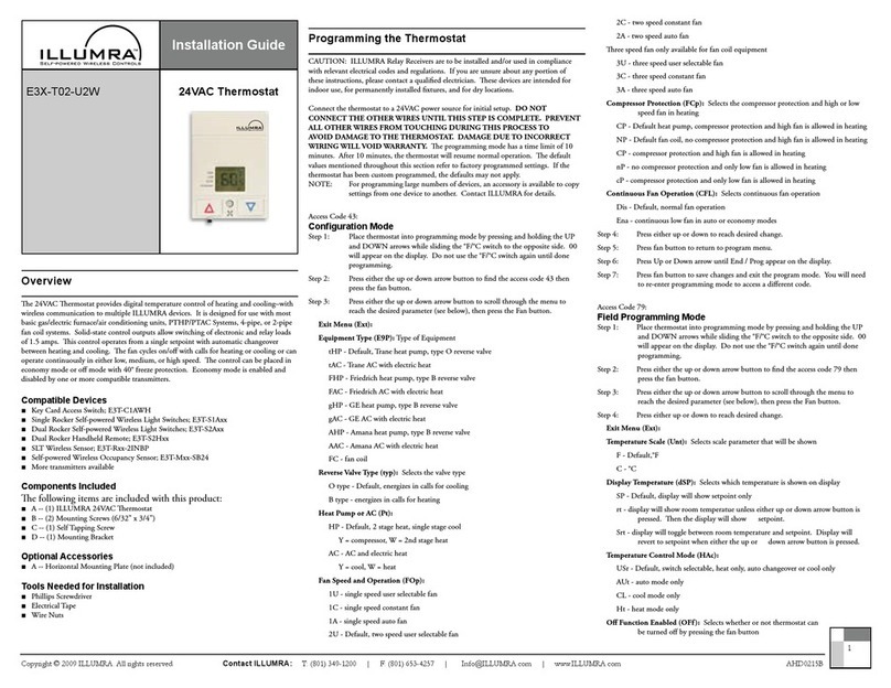 Illumra E3X-T02-U2W installation guide