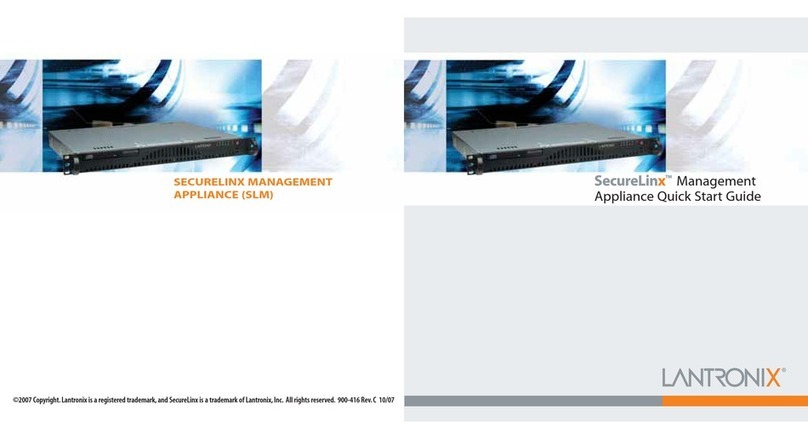 Lantronix SecureLinx User manual