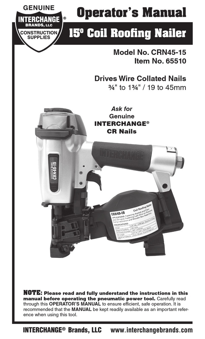 Interchange CRN45-15 Operator's manual