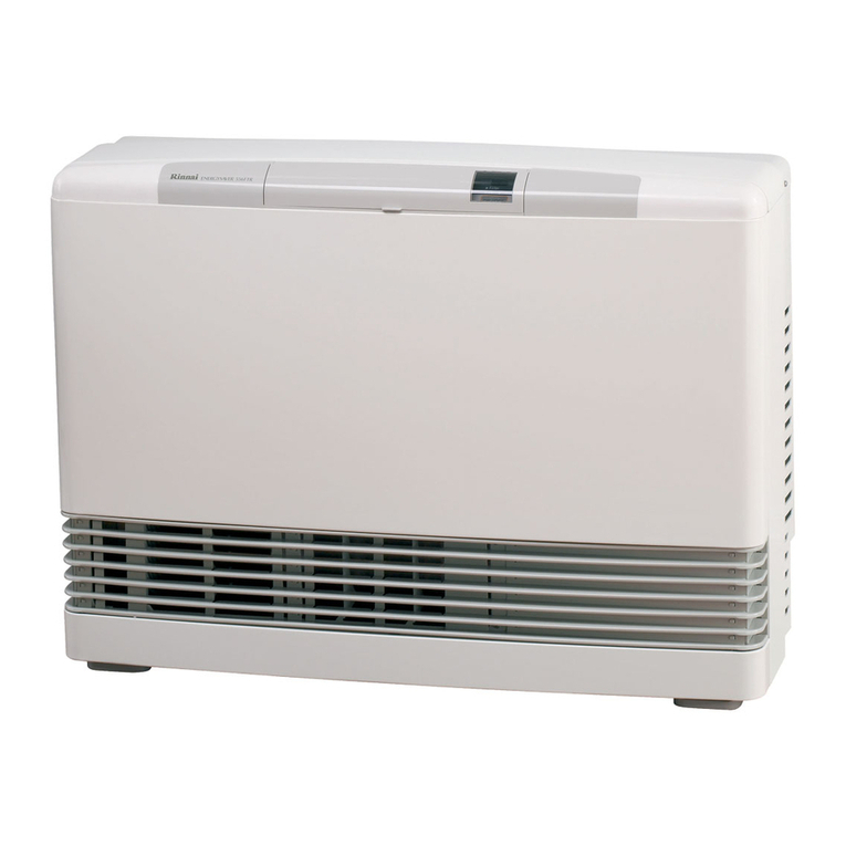 Rinnai RHFE-556FTR Operation and installation manual Rinnai RHFE-556FTR Operation and installation manual
