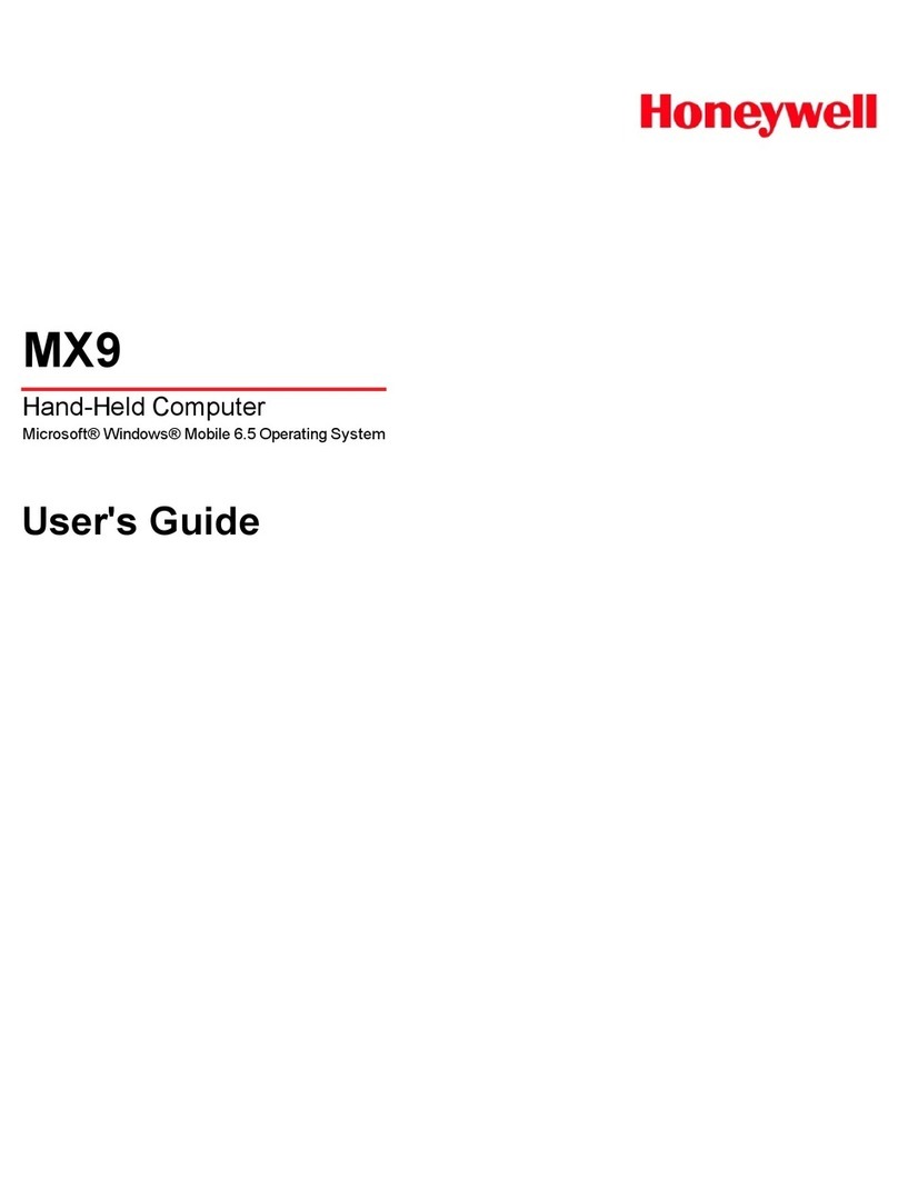 Honeywell MX8 User manual