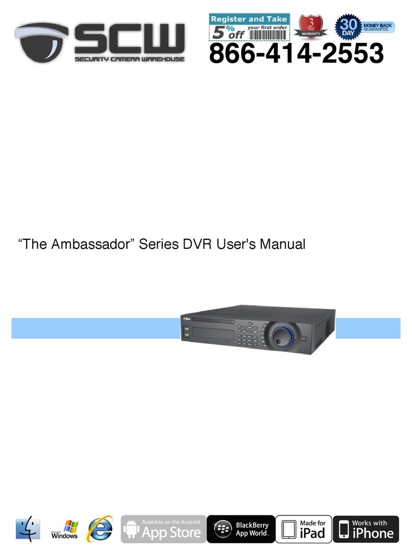 SCW Ambassador Series User manual