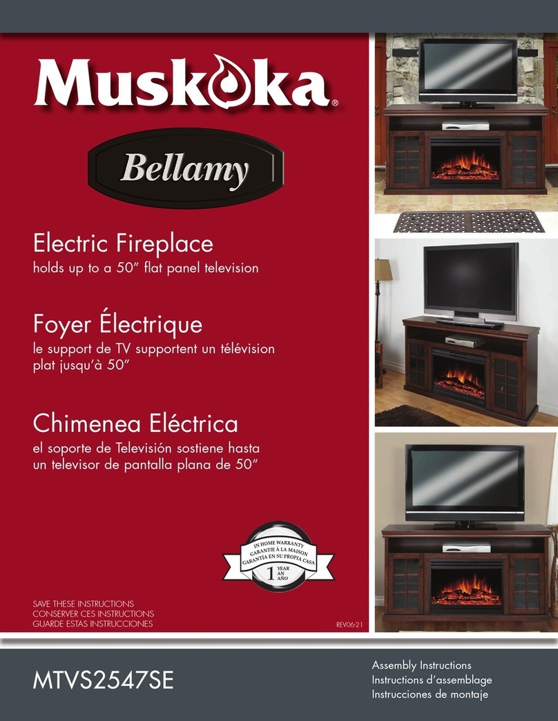 Muskoka Bellamy MTVS2547SE User manual Muskoka Bellamy MTVS2547SE User manual