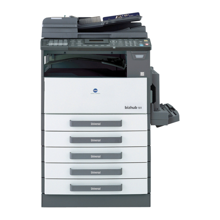 Konica Minolta bizhub 163 user manual