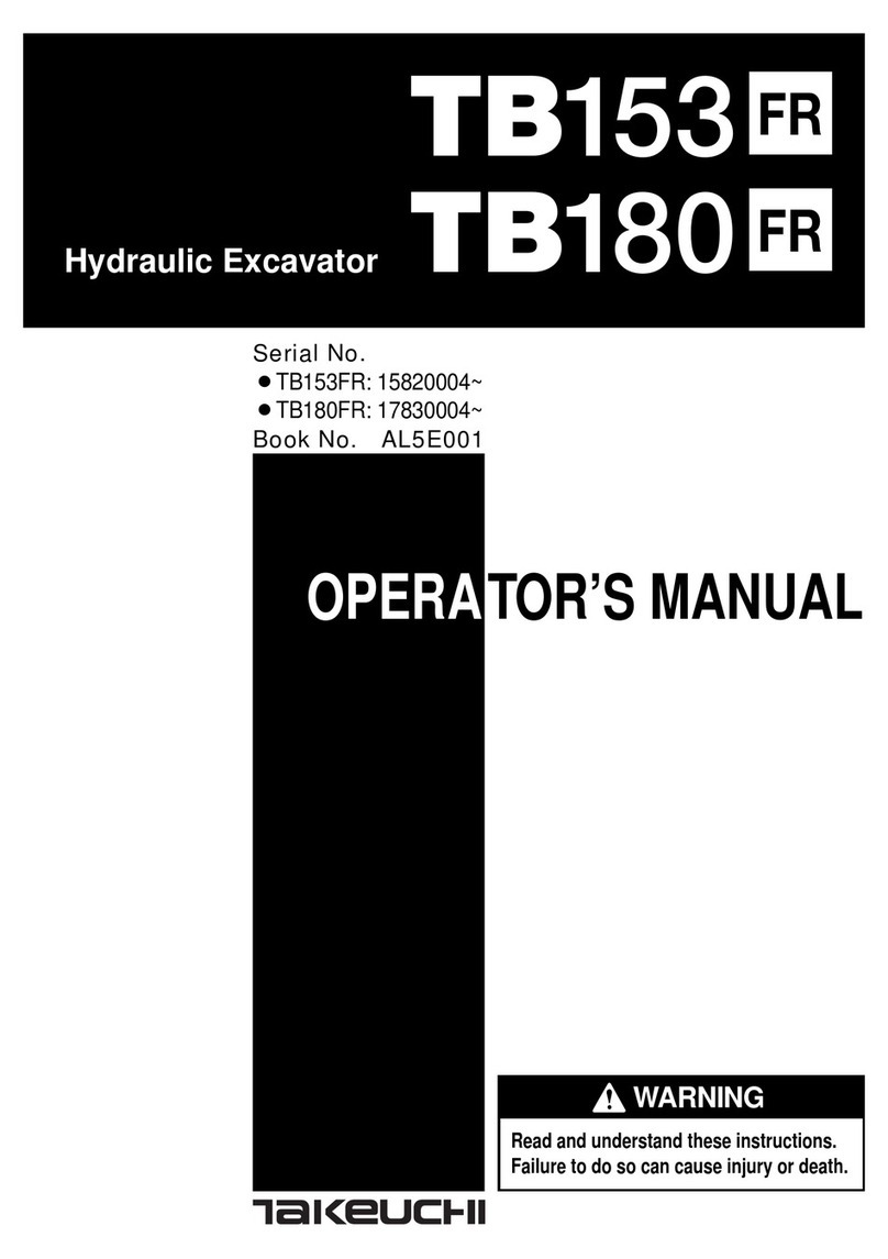 Takeuchi TB153FR User manual Takeuchi TB153FR User manual