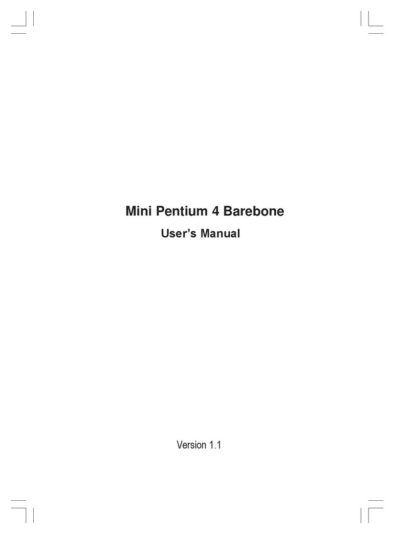 Flextronics Mini P4 Barebone Series user manual