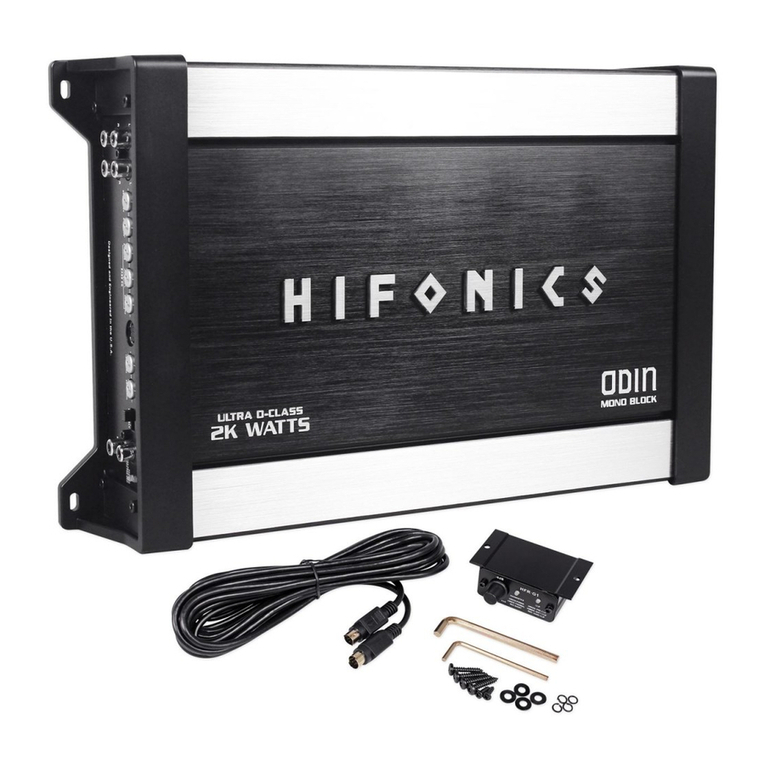 Hifonics ODIN 2K User manual