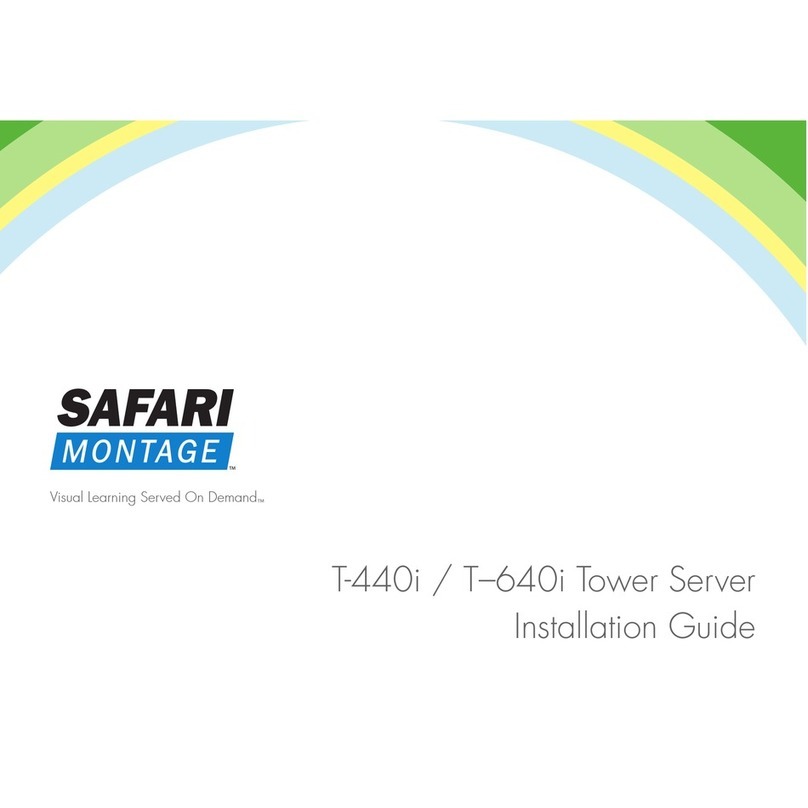 SAFARI Montage T-440i installation guide