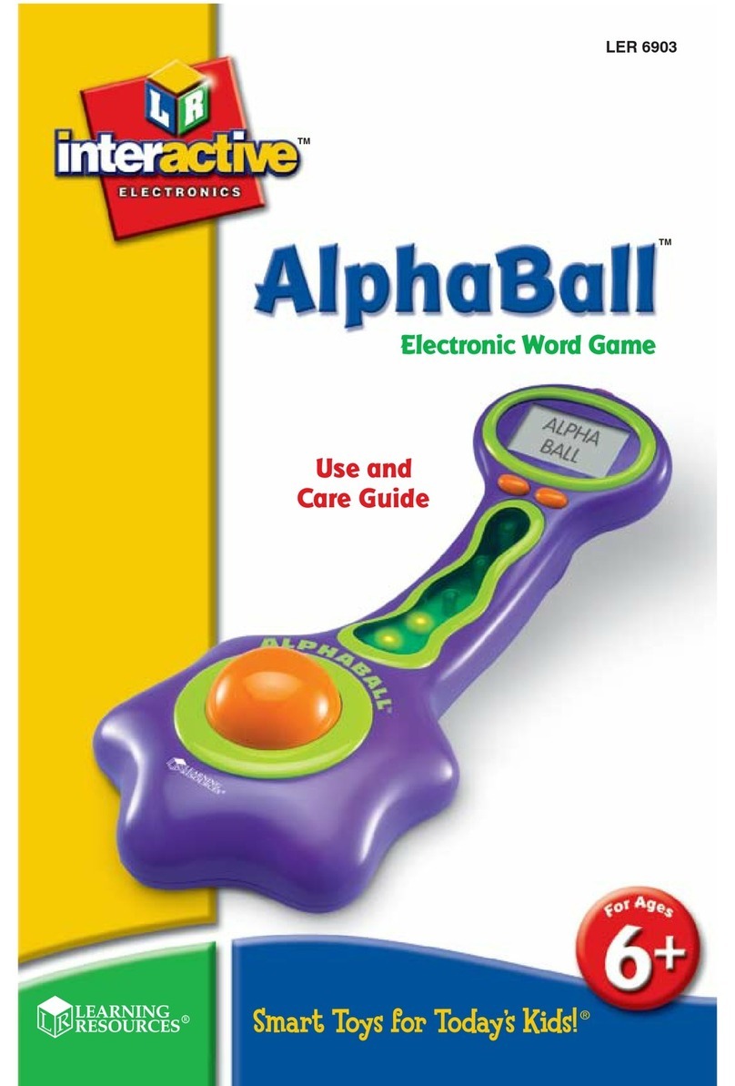 Learning Resources AlphaBall User manual Learning Resources AlphaBall User manual