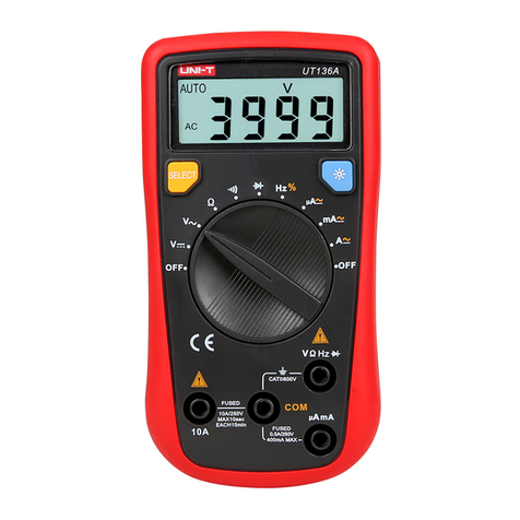 Unit UT136A User manual