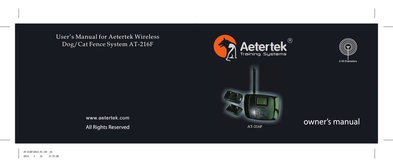 Aetertek AT-216F User manual