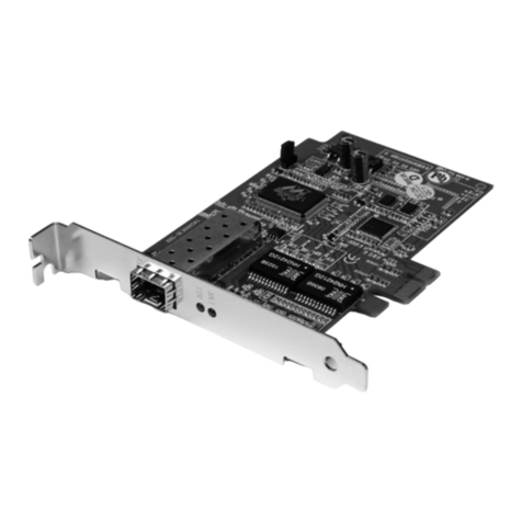 StarTech.com PEX1000SFP User manual